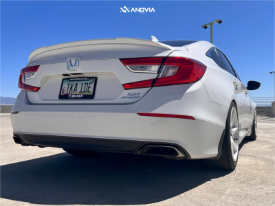 1 2020 Accord Honda Sport Silvers Coilovers Anovia Titan Dove White