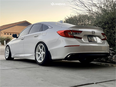1 2020 Accord Honda Sport Silvers Coilovers Anovia Titan Dove White