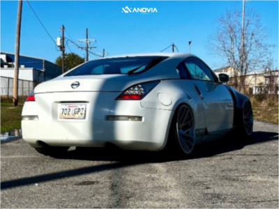 1 2006 350z Nissan Track Air Lift Performance Air Suspension Anovia Elder Brushed Apollo Silver