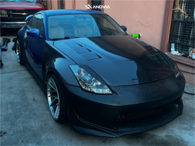 1 2006 350z Nissan Track Air Lift Performance Air Suspension Anovia Elder Brushed Apollo Silver