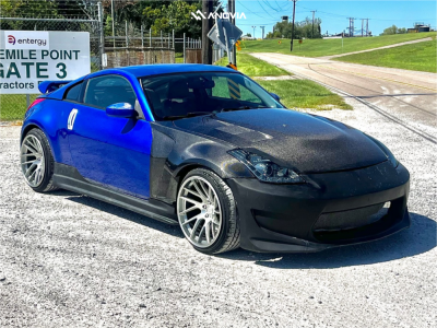 1 2006 350z Nissan Track Air Lift Performance Air Suspension Anovia Elder Brushed Apollo Silver