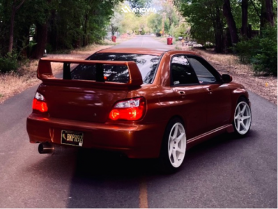 1 2002 Impreza Subaru Wrx Raceland Coilovers Anovia Titan Dove White