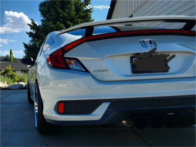 1 2018 Civic Honda Si Eibach Lowering Springs Anovia Treble Chrome