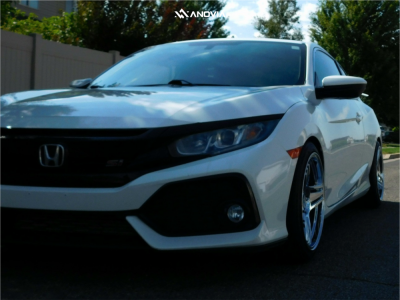 1 2018 Civic Honda Si Eibach Lowering Springs Anovia Treble Chrome