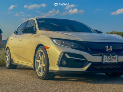 1 2021 Civic Honda Sport Stock Stock Anovia Titan White