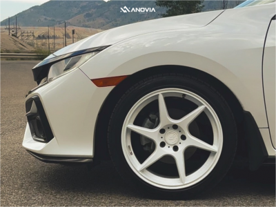 1 2021 Civic Honda Sport Stock Stock Anovia Titan White