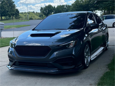 1 2024 Wrx Subaru Base Godspeed Coilovers Anovia Titan Brushed Apollo Silver