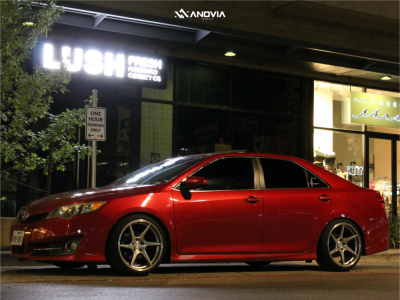 1 2013 Camry Toyota Se Bc Racing Coilovers Anovia Titan Brushed Apollo Silver