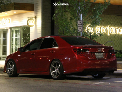 1 2013 Camry Toyota Se Bc Racing Coilovers Anovia Titan Brushed Apollo Silver