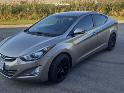 1 2014 Elantra Hyundai Limited Stock Stock Anovia Kano Gloss Black
