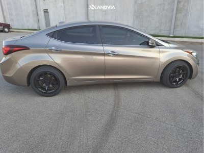 1 2014 Elantra Hyundai Limited Stock Stock Anovia Kano Gloss Black