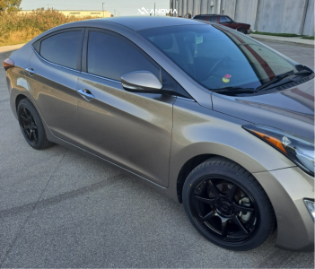 1 2014 Elantra Hyundai Limited Stock Stock Anovia Kano Gloss Black