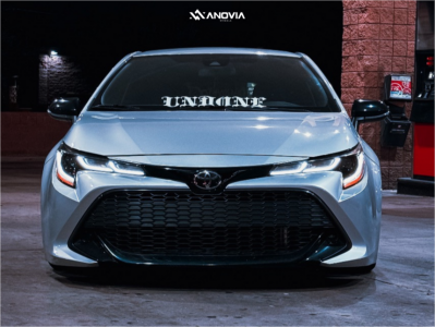 1 2021 Corolla Toyota Se Nightshade Bc Racing Coilovers Anovia Elder Brushed Apollo Silver