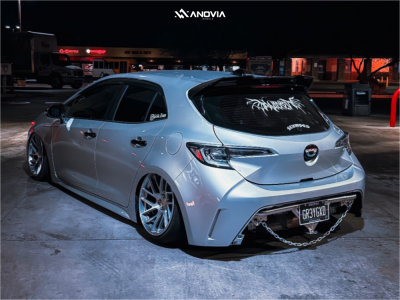 1 2021 Corolla Toyota Se Nightshade Bc Racing Coilovers Anovia Elder Brushed Apollo Silver