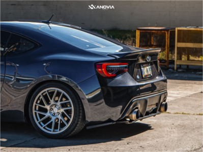 1 2014 Brz Subaru Limited Tein Coilovers Anovia Elder Brushed Apollo Silver