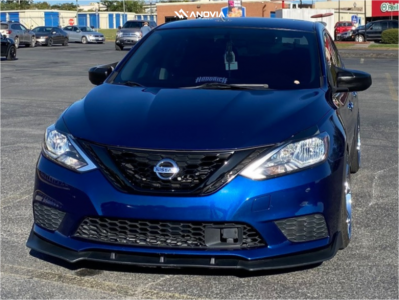 1 2019 Sentra Nissan S Truhart Coilovers Anovia Kano Chrome