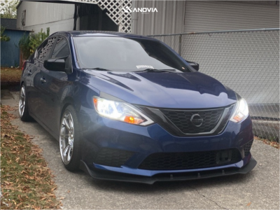 1 2019 Sentra Nissan S Truhart Coilovers Anovia Kano Chrome