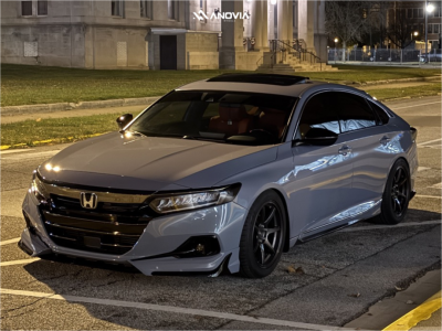 2022 Honda Accord - 18x9.5 38mm - Anovia Kano - Coilovers - 275/40R18