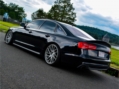 1 2012 A6 Quattro Audi Prestige Solowerks Coilovers Anovia Elder Brushed Apollo Silver