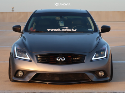 1 2014 Q60 Infiniti Sport Rev9 Coilovers Anovia Elder Raven Black