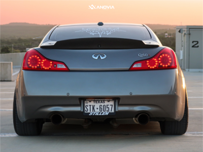 1 2014 Q60 Infiniti Sport Rev9 Coilovers Anovia Elder Raven Black