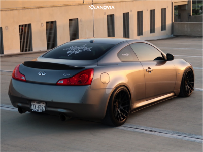 1 2014 Q60 Infiniti Sport Rev9 Coilovers Anovia Elder Raven Black