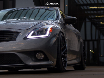 1 2014 Q60 Infiniti Sport Rev9 Coilovers Anovia Elder Raven Black