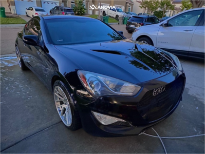 1 2014 Genesis Coupe Hyundai 20t Premium Bc Racing Coilovers Anovia Elder Brushed Apollo Silver