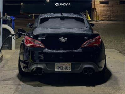 1 2014 Genesis Coupe Hyundai 20t Premium Bc Racing Coilovers Anovia Elder Brushed Apollo Silver