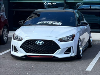 1 2020 Veloster Hyundai Turbo Ultimate Rev9 Coilovers Anovia Treble Chrome