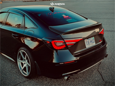 1 2022 Civic Honda Si Eibach Lowering Springs Anovia Titan Brushed Apollo Silver