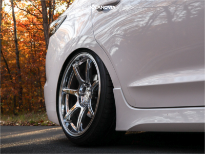 1 2017 Elantra Hyundai Sport Yellow Speed Racing Coilovers Anovia Kano Chrome