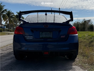 1 2015 Wrx Sti Subaru Base Stock Stock Anovia Elder Brushed Apollo Silver