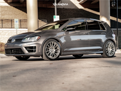 1 2017 Golf R Volkswagen Base Stock Stock Anovia Kenzo Brushed Gunmetal