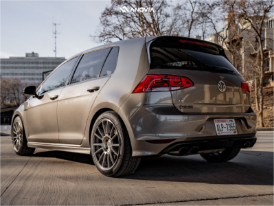 1 2017 Golf R Volkswagen Base Stock Stock Anovia Kenzo Brushed Gunmetal