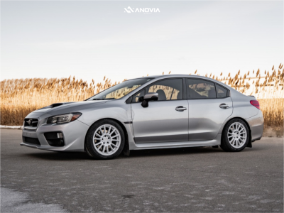 1 2016 Wrx Subaru Base Kw Coilovers Anovia Kenzo White