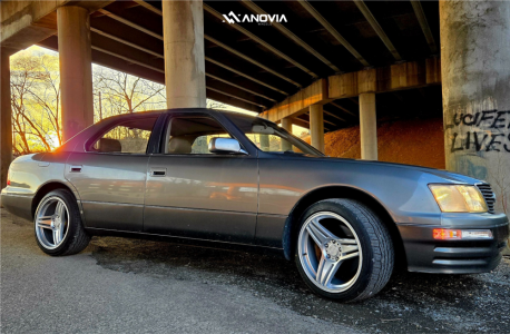 1 1997 Ls400 Lexus Base Stock Stock Anovia Treble Painted Silver