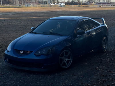 1 2002 Rsx Acura Type S Raceland Coilovers Anovia Titan Brushed Apollo Silver