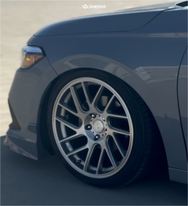 1 2022 Civic Honda Sport Truhart Coilovers Anovia Elder Brushed Apollo Silver