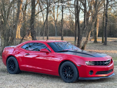 2012 Chevrolet Camaro - 18x9.5 35mm - Anovia Elder - Stock Suspension - 245/55R18