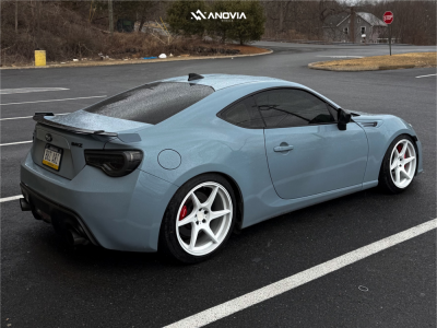 1 2019 Brz Subaru Seriesgray Megan Racing Coilovers Anovia Titan Dove White