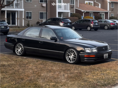 1 1997 Ls400 Lexus Base Truhart Coilovers Anovia Elder Brushed Apollo Silver