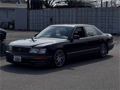 1 1997 Ls400 Lexus Base Truhart Coilovers Anovia Elder Brushed Apollo Silver