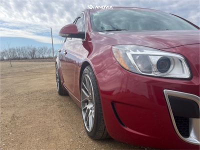 1 2013 Regal Buick Gs Unknown Lowering Springs Anovia Elder Brushed Apollo Silver