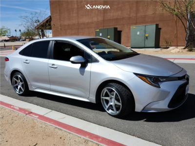 1 2021 Corolla Toyota Le Stock Stock Anovia Titan Silver