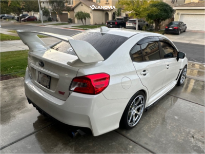 1 2020 Wrx Sti Subaru Limited Tein Lowering Springs Anovia Kano Chrome