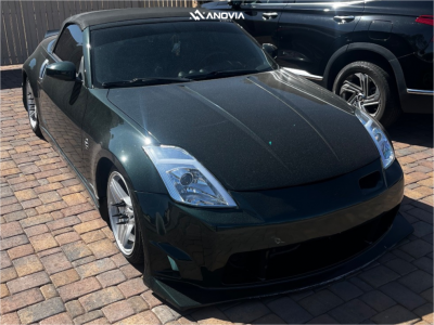 1 2004 350z Nissan Base Bc Racing Coilovers Anovia Treble Painted Silver