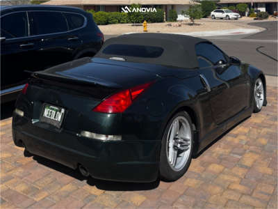 1 2004 350z Nissan Base Bc Racing Coilovers Anovia Treble Painted Silver