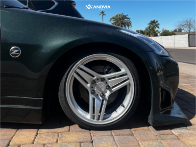 1 2004 350z Nissan Base Bc Racing Coilovers Anovia Treble Painted Silver