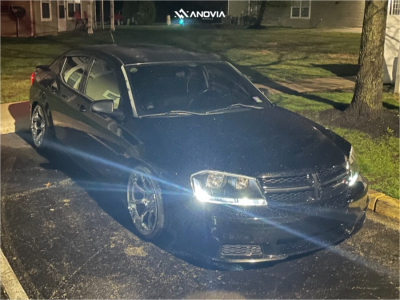 1 2014 Avenger Dodge Se Megan Racing Coilovers Anovia Kano Chrome